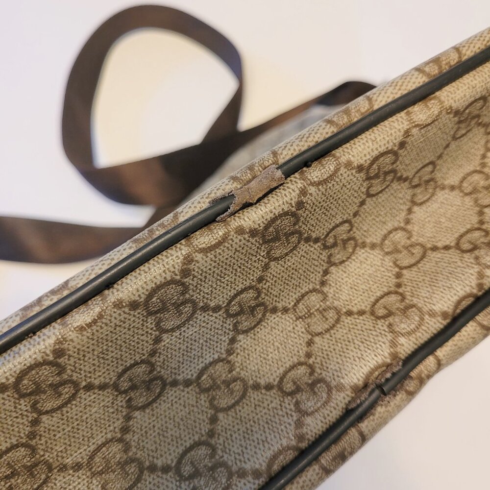 Gucci GG Supreme Coated Canvas Crossbody Bag AS-IS - Picture 5 of 15